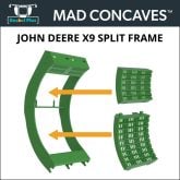 Bushel plus X9 split frame concaves