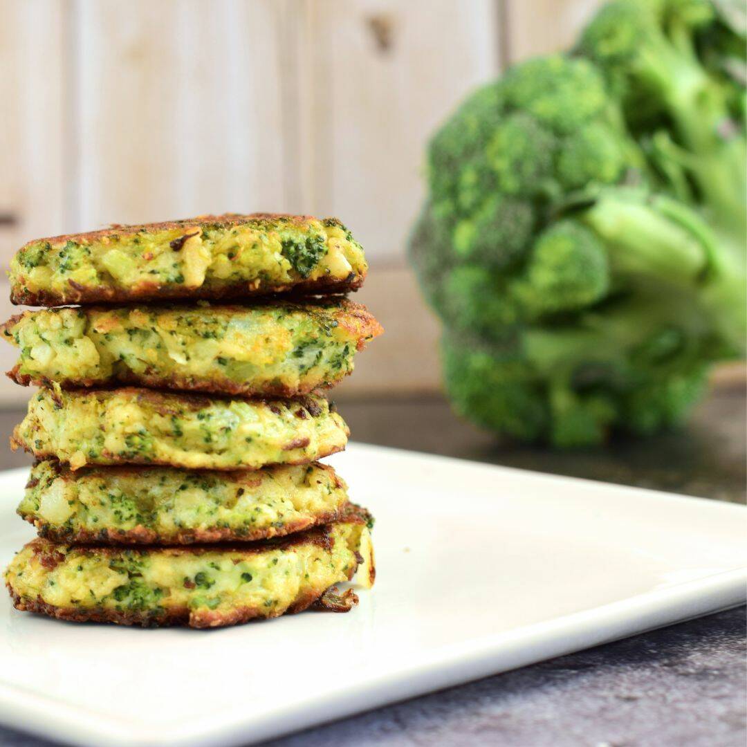Broccoli fritters are a great way to use up veggies and cheese. 
Photo: Love Food Hate Waste Canada