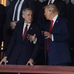 FILE PHOTO: Prime Minister Mark Carney and U.S. President Donald Trump during the FIFA World Cup 2026 draw on Dec. 5, 2025. Photo: REUTERS/Jonathan Ernst
