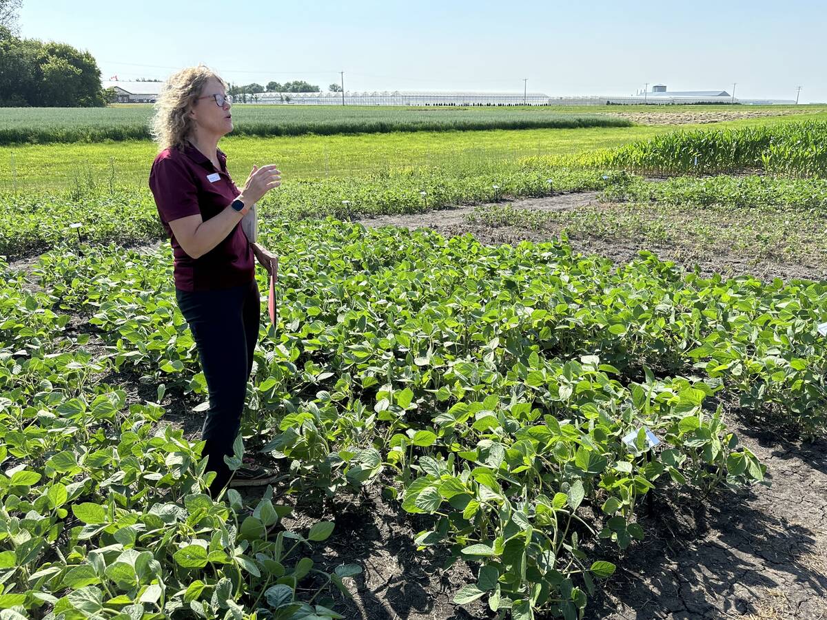 Manitoba Agriculture weed extension specialist, Kim Brown. Photo: Don Norman