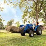 New Holland’s Workmaster series compact tractors are designed to handle a wide variety of jobs around the farm.  Photo: New Holland
