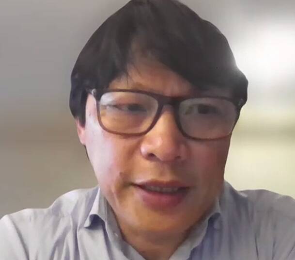 Chris Avery, CEO of Port of Churchill owners and operators Arctic Gateway Group, speaks at a Keystone Agricultural Producers advisory council meeting November 2025. Photo: Screen Capture/Jeff Melchior/KAP