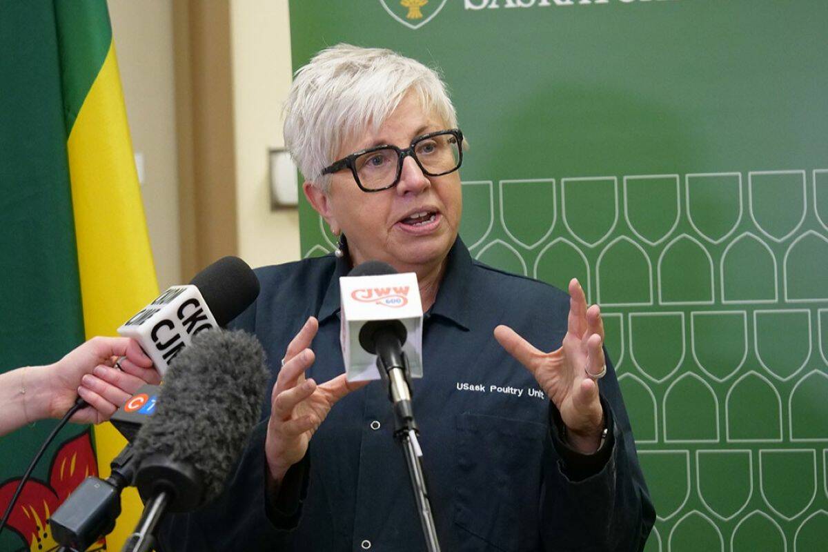 Dr. Karen Schwean-Lardner is a professor in the University of Saskatchewan’s department of animal and poultry science. She’s also the lead researcher for the proposed poultry facility. Photo: Matt Olson/Supplied
