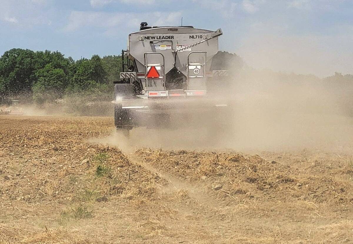 A view of New Leader's NL710 in action. PHOTO: NEW LEADER